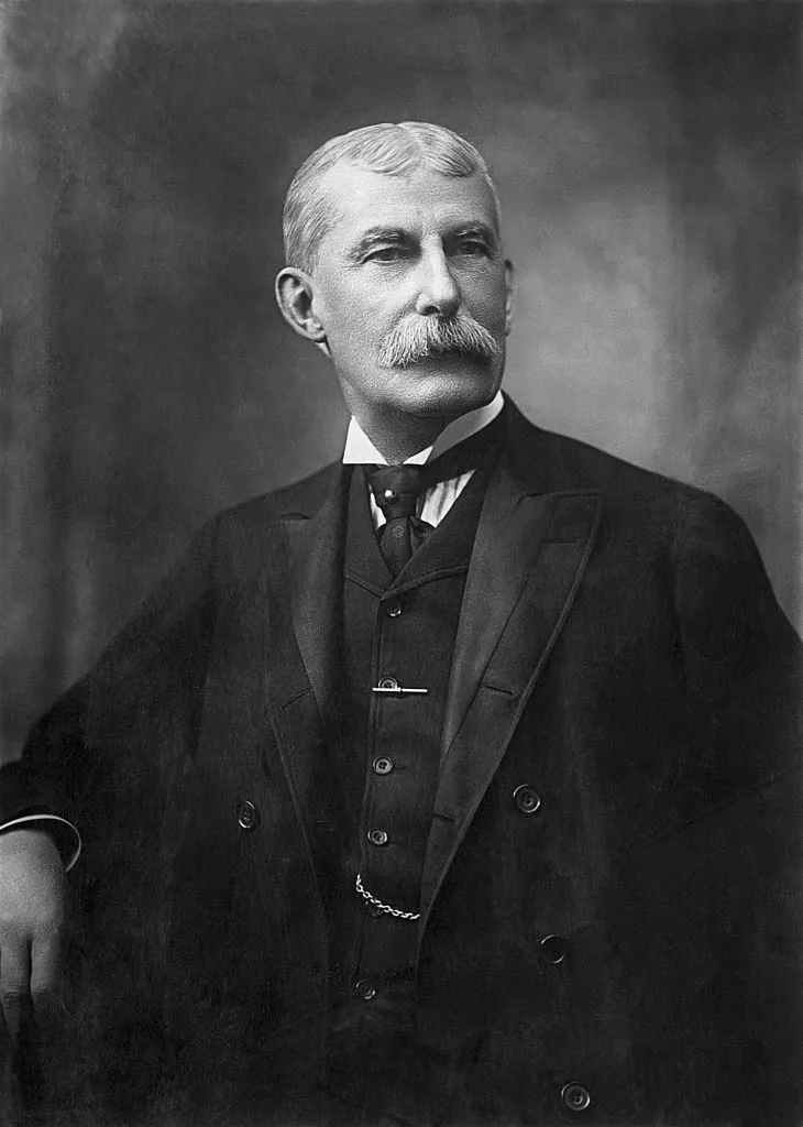 Portrait Of John D. Rockefeller Jr by Bettmann