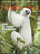Cover of Smithsonian magazine issue from April 2010
