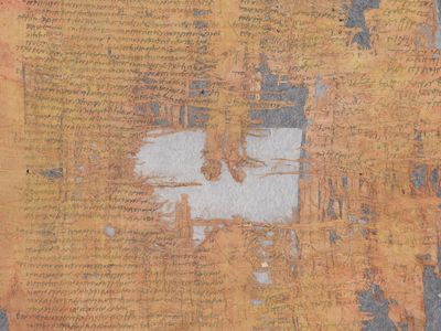 The papyrus dates back to between 129 and 132 C.E.