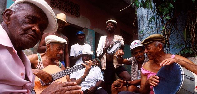 Samba singers and composers