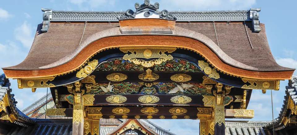  Entrance to Nijo Castle (detail), Kyoto 