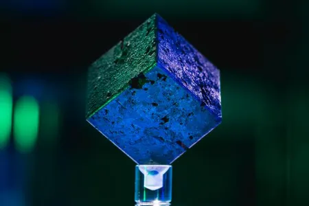 One of 664 uranium cubes used in a nuclear reactor during World War II. Researchers are trying to confirm whether a similar cube housed in the Pacific Northwest National Laboratory's collections was also part of the Nazis' failed nuclear program.