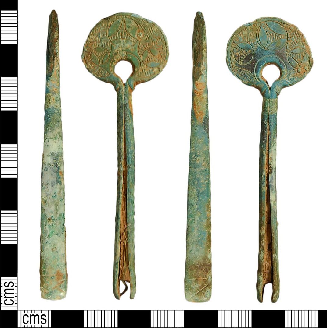 Iron Age tweezers found in the U.K. last year