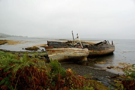 Abandoned Scottish Boats