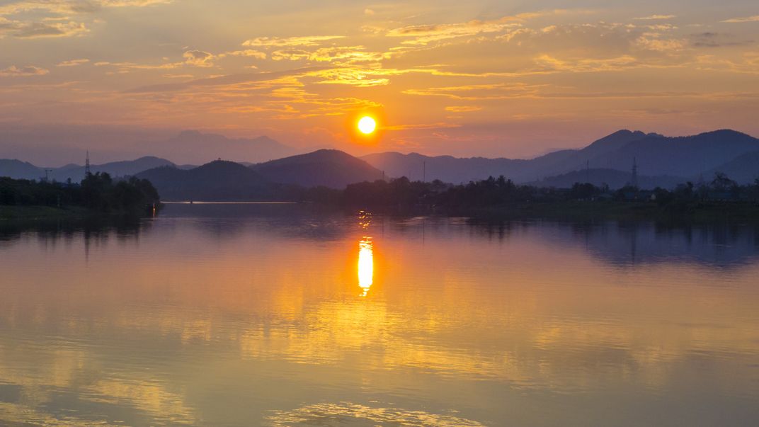The Perfume River near Hue