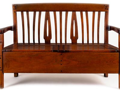 Charles and Henry Greene furniture now on display at the Renwick Gallery.