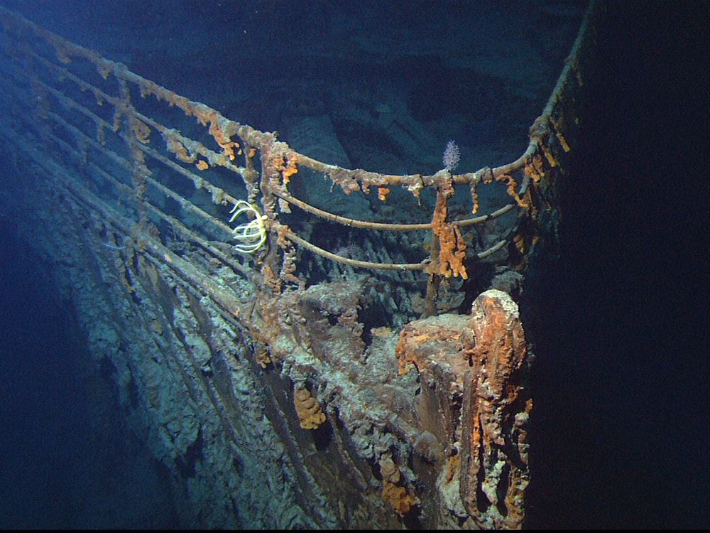 Titanic hull 