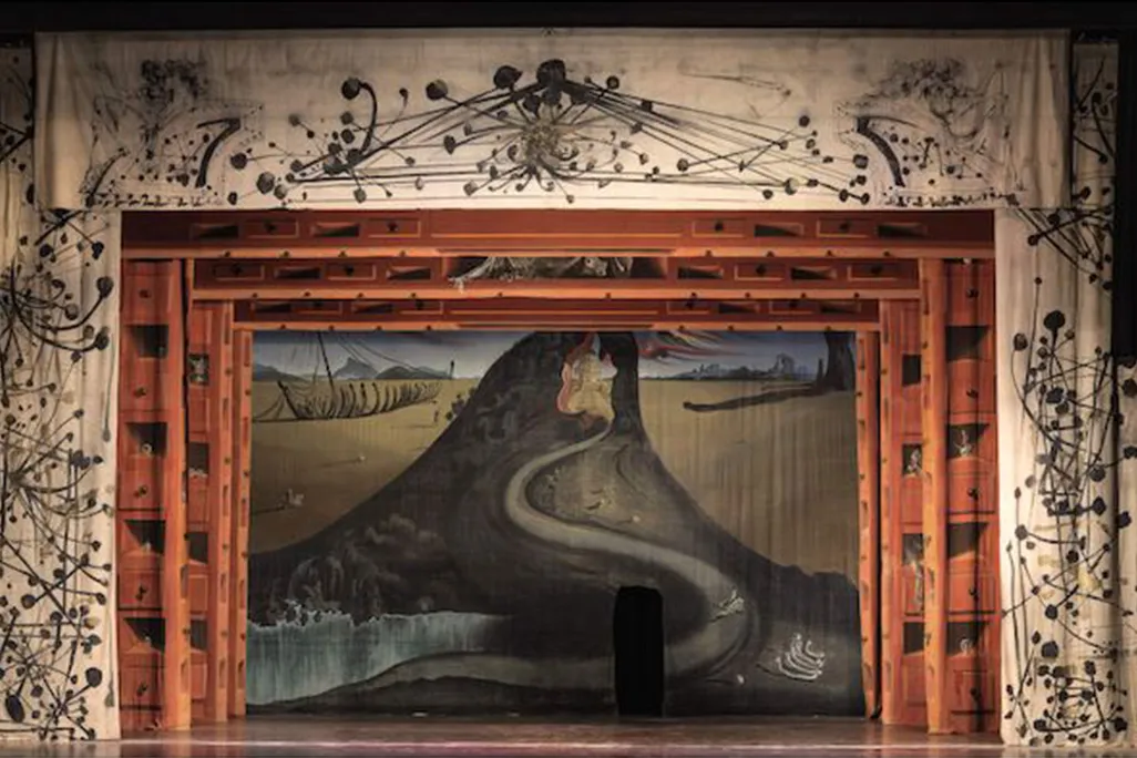 Dalí's painting for Bacchanale
