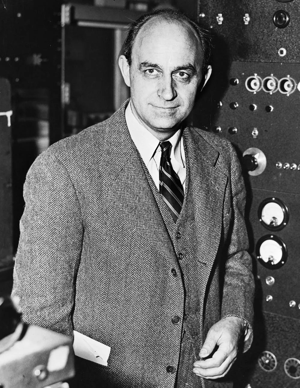 Nobel Prize winner Enrico Fermi led the project