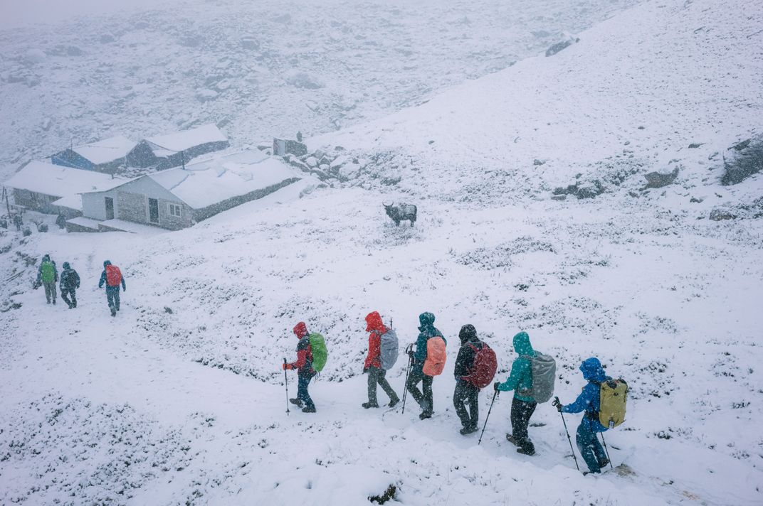 This team reached Mera’s summit