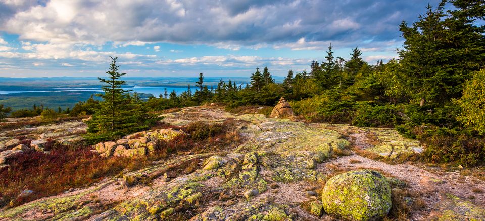  View from Blue Hill Overlook, Acadia National Park 