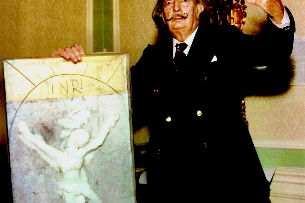 Created in 1979, the wax sculpture was used as the model for different editions of Dalí’s bas-relief sculptures Christ of St. John of the Cross made from platinum, gold, silver and bronze.