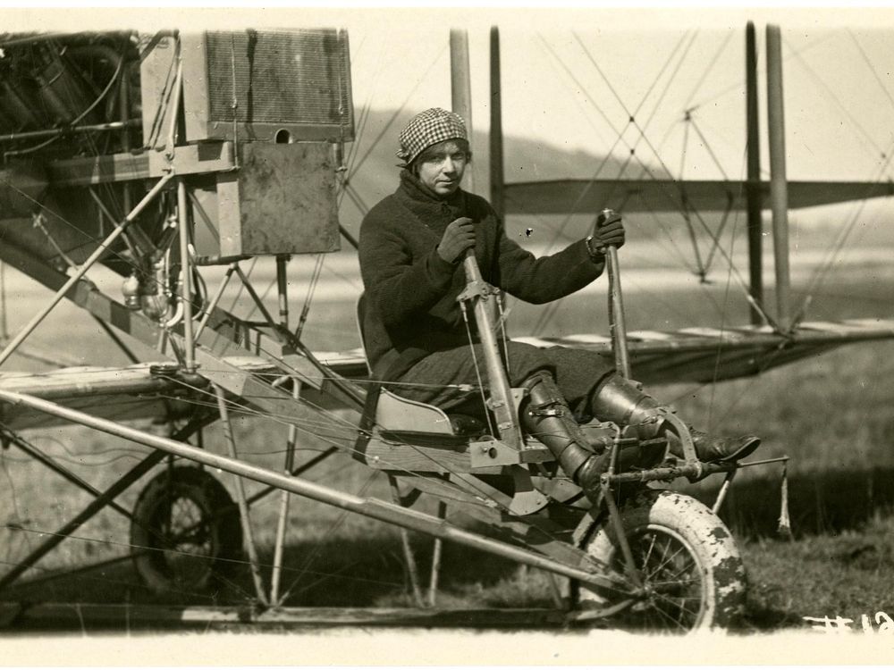 Ruth Law, Curtiss Model D NASM 00026875