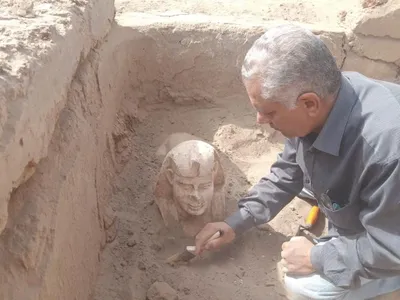 The sphinx has a &quot;slight smile,&quot; according to archaeologist&nbsp;Mamdouh Al-Damati.