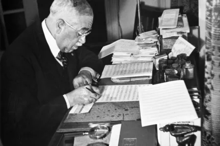 Musician Lara Downes aims to highlight the work of composers like Harry T. Burleigh, photographed c. 1938.