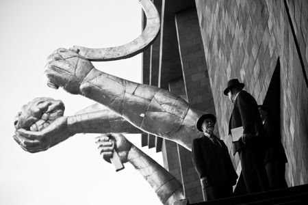 The project will also feature the world premiere of a controversial Ilya Khrzhanovsky film, produced from 2009 to 2011 on another simulated set.
