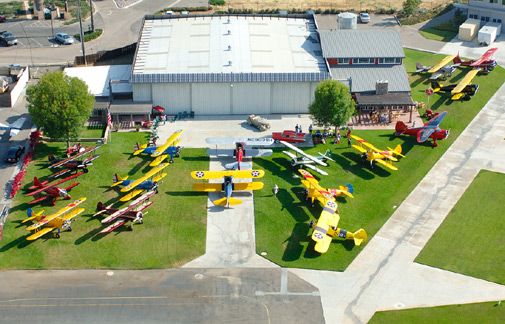 A memorable gathering at the Allen Airways Flying Museum.