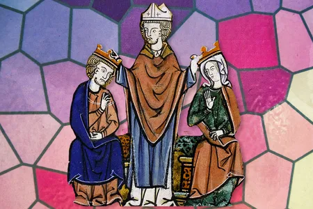 Melisende of Jerusalem (pictured at her coronation) and Zumurrud of Damascus represent two of the most powerful, best-documented ruling women of the medieval Middle East.&nbsp;