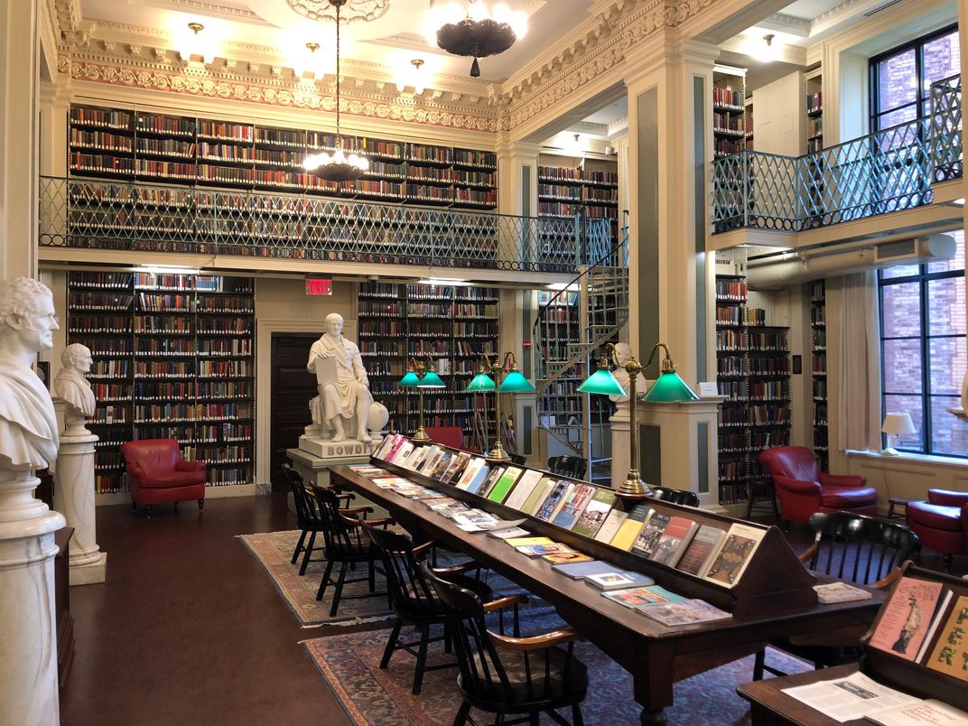 Boston Athenaeum second floor