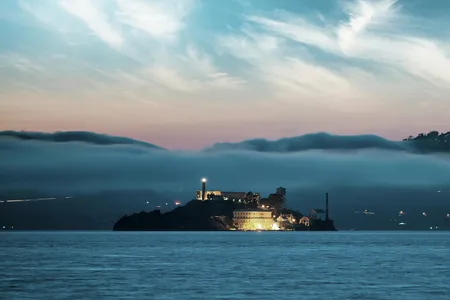 Alcatraz Island, home to the nation’s most notorious pen, 
was the site of a crucial civil rights battle 50 years ago.