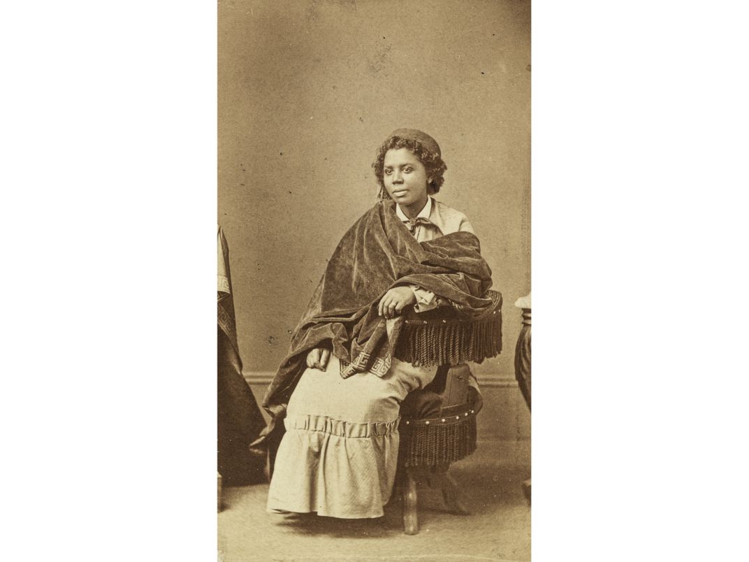 Sculptor Edmonia Lewis, c. 1870