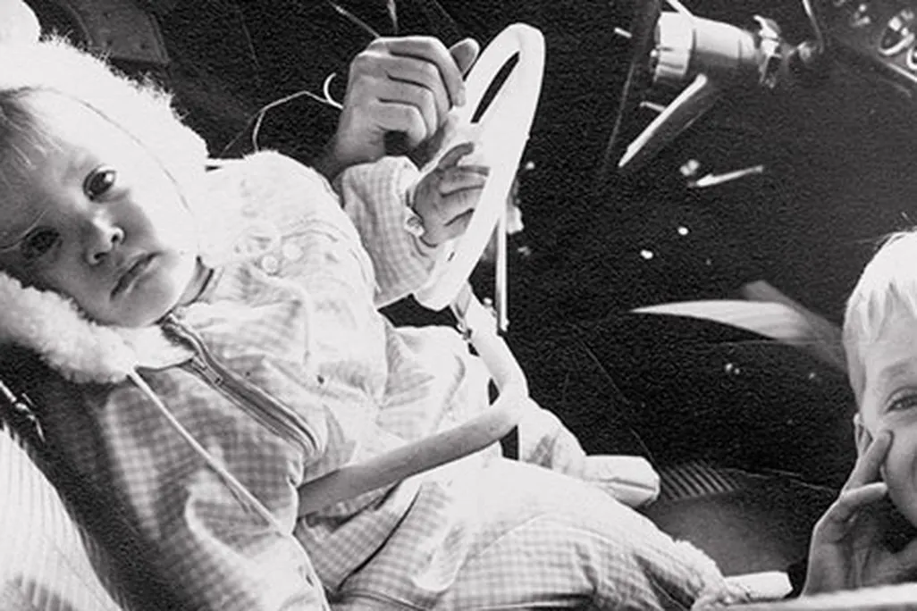 Carole Pohn with children