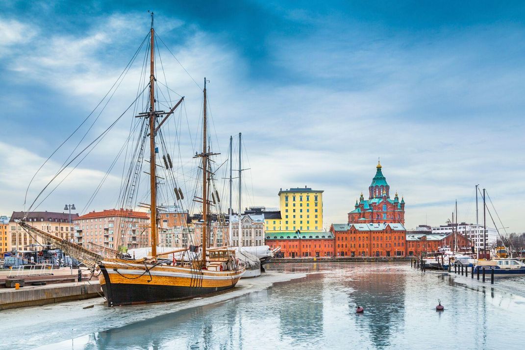 Helsinki's old port 