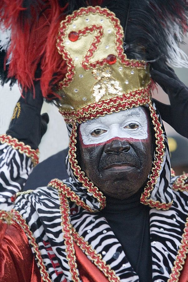 Mardi Gras Zulu King at Sunset thumbnail