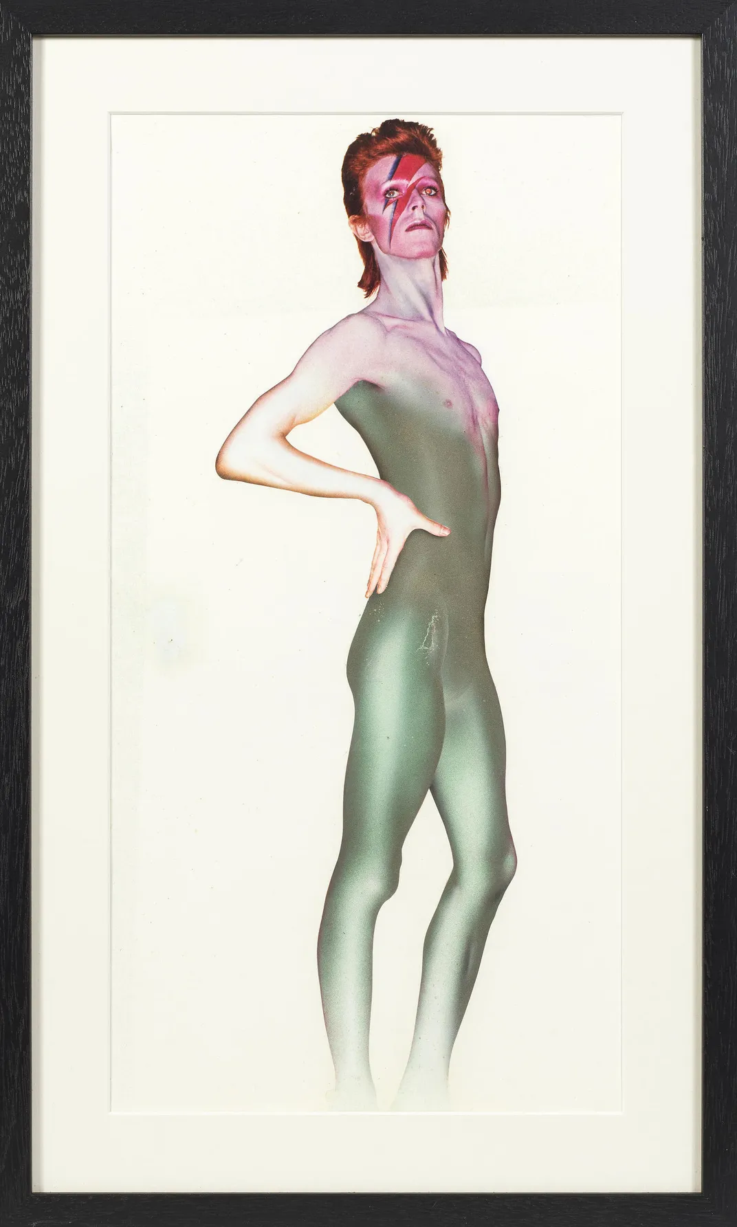 The original Aladdin Sane dye transfer for the inside cover