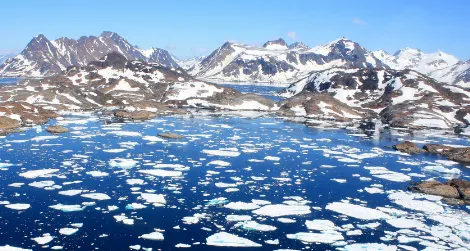 Ice melt in Greenland