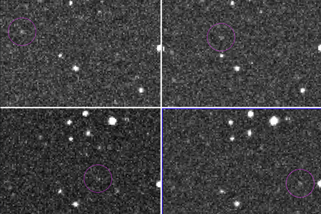 Catalina Sky Survey&#39;s images identifying&nbsp;Asteroid 2024 RW1.