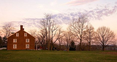 The Shaker Village in Pleasant Hill, Kentucky