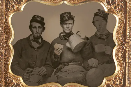 For Union soldiers, a cup of coffee made hardtack biscuits more palatable.&nbsp;