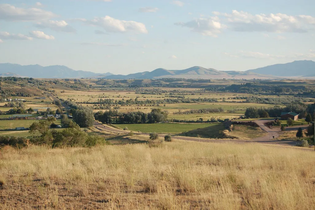 The site of the Bear River Massacre, which took place on January 29, 1863
