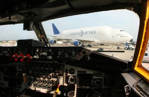 The Dreamlifter makes an appearance at Oshkosh.