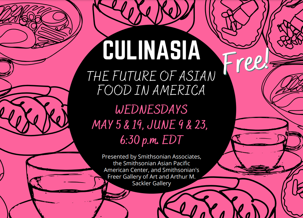 CULINASIA panel discussions will be held May 5, May 19, June 9 and June 23. 
