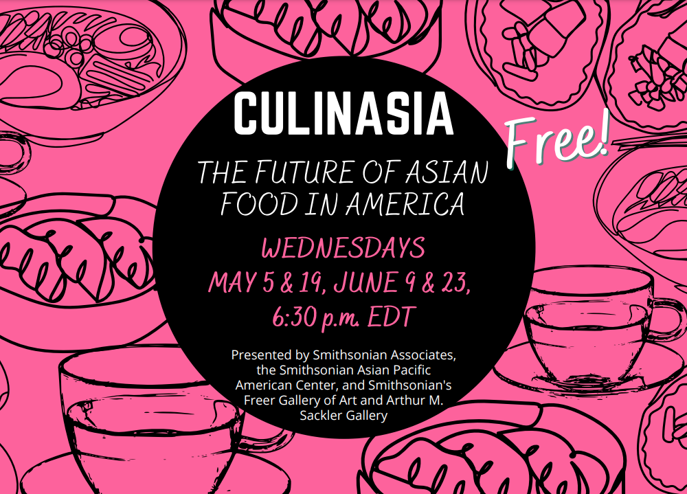 CULINASIA panel discussions will be held May 5, May 19, June 9 and June 23. 
