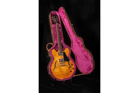 Chuck Brown (1936-2012), the Godfather of Go-Go, owned this six-string Gibson guitar, now in the collections of the Smithsonian's Anacostia Community Museum.