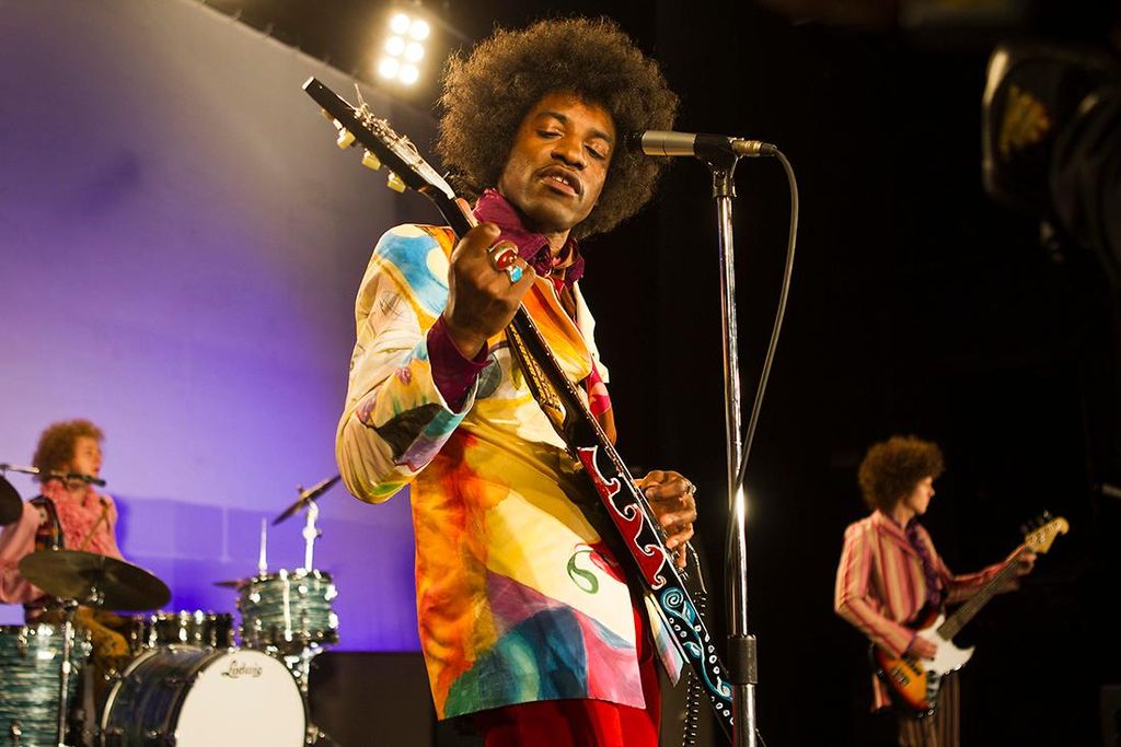 Hendrix playing