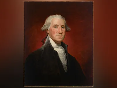 The rare George Washington portrait could sell for as much as $2.5 million in January.