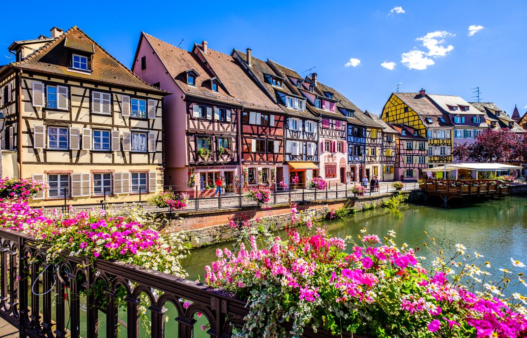 The charming town of Colmar