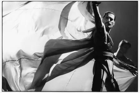 Freddie Mercury in the "Made in Heaven" music video