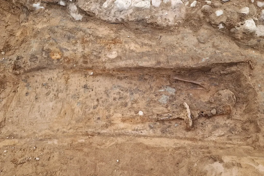 Grave with sword