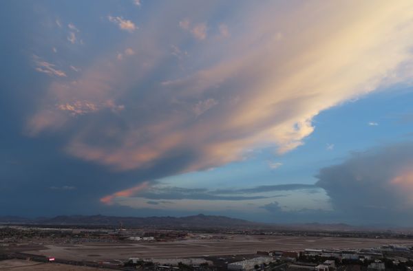 Evening Skies over the Las Vegas airport thumbnail