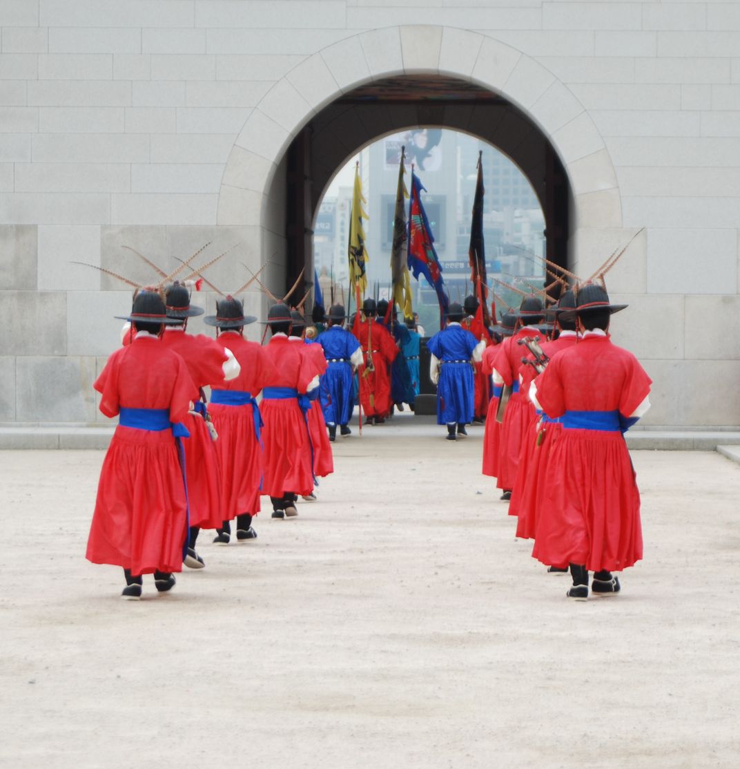 Changing of the Guard GyeongBokGung Palace Smithsonian Photo Contest