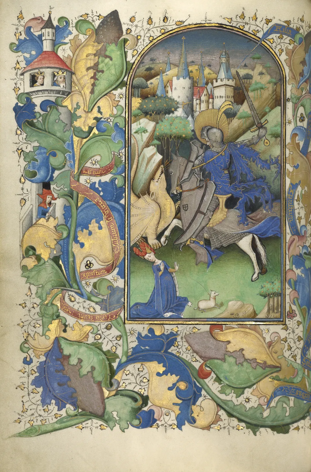 Saint George slaying the dragon