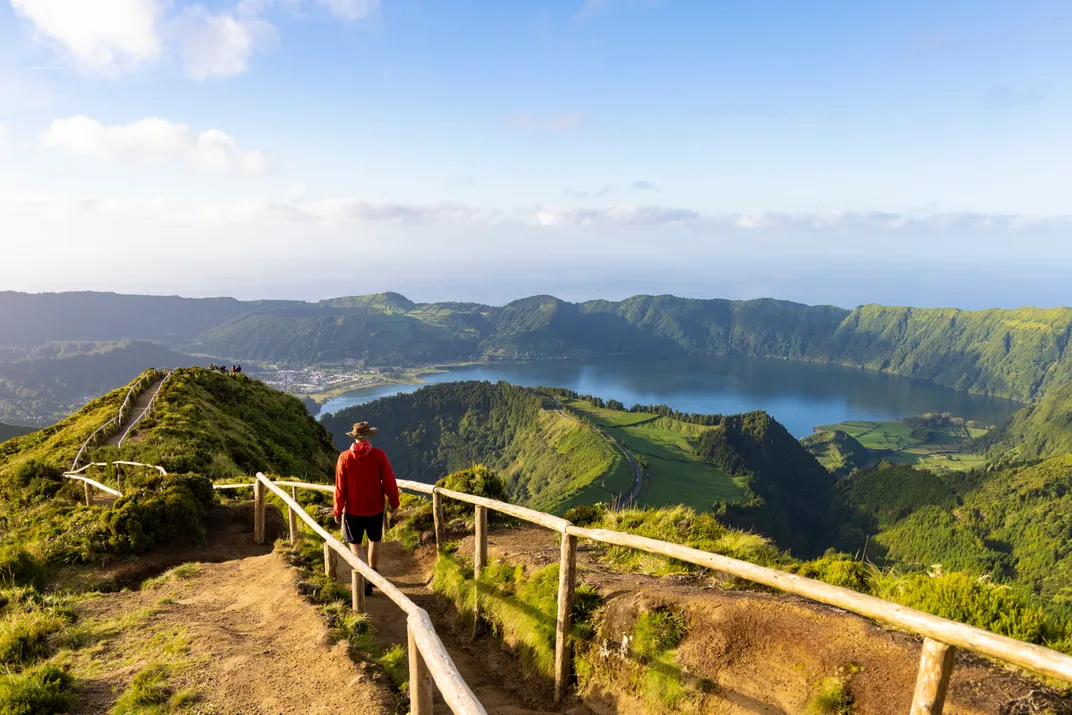 Hiking to Sete Cidades on São Miguel Island, the Azores
