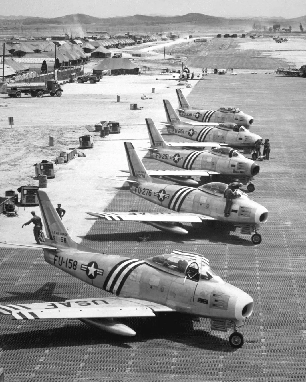 Group of F-86 Sabres