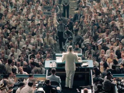Truman at the 1948 Democratic Convention