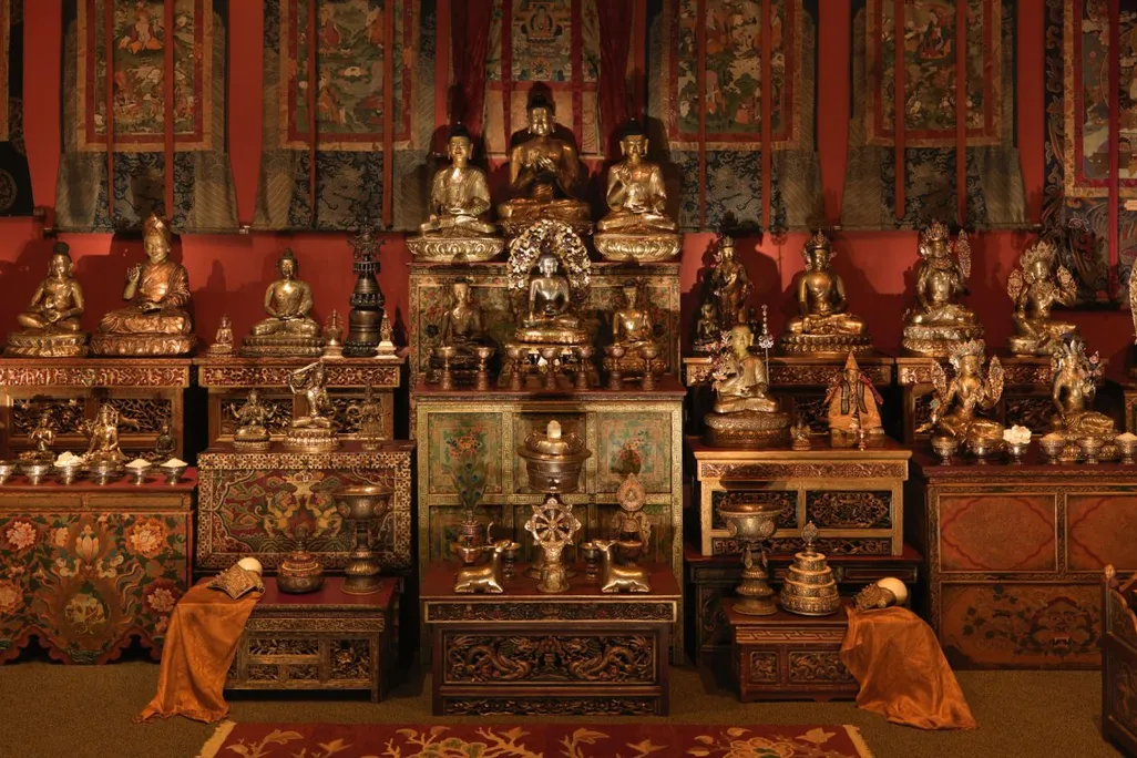 National Museum of Asian Art Tibetan Buddhist Shrine Room